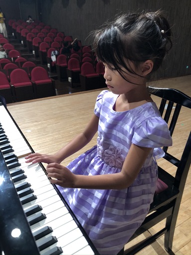 ピアノがんばります